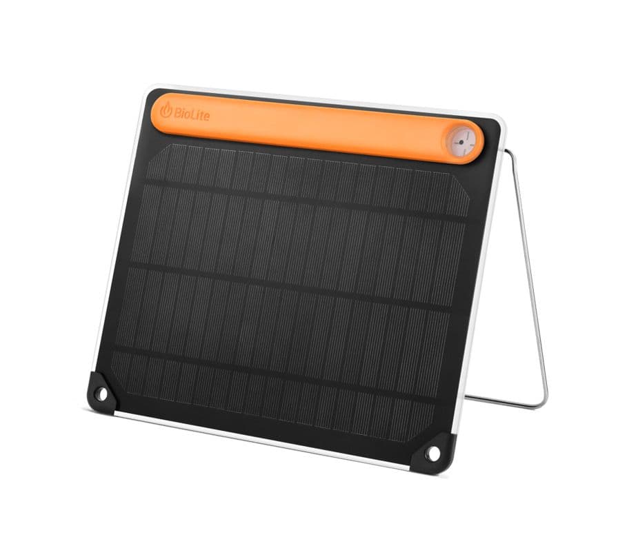 BioLite SolarPanel 5 Plus - 5w Solar Panel & On-Board Battery