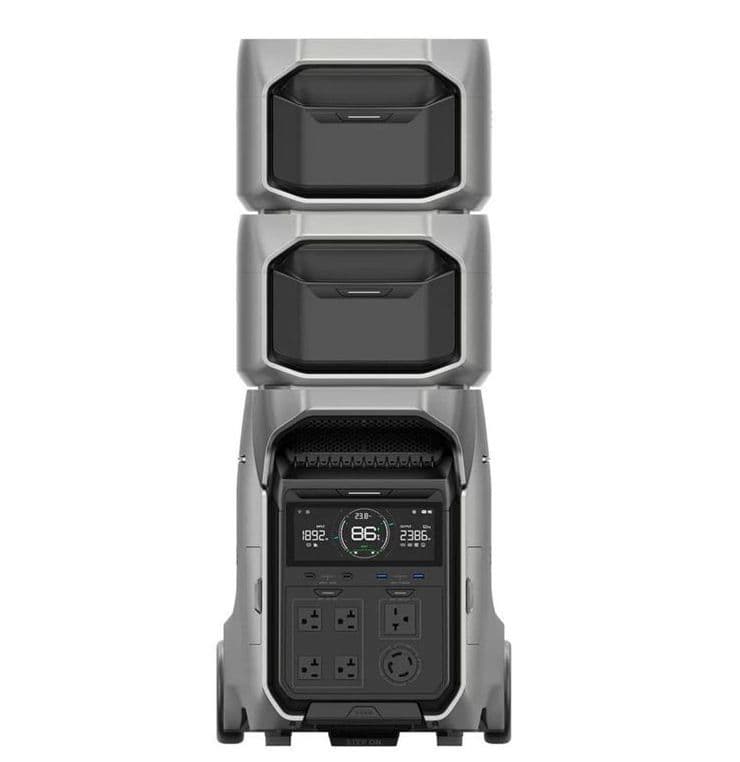 EcoFlow Delta Pro 3 12 kWh Expansion Portable Power Station Kit