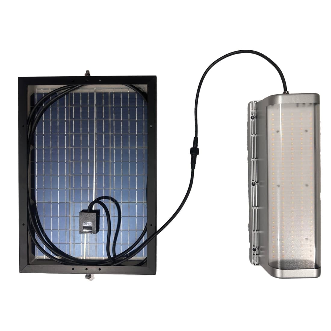 Gama Sonic Commercial Solar Shelter Light - 500 Lumens for Bus Stops, Walkways & Canopies