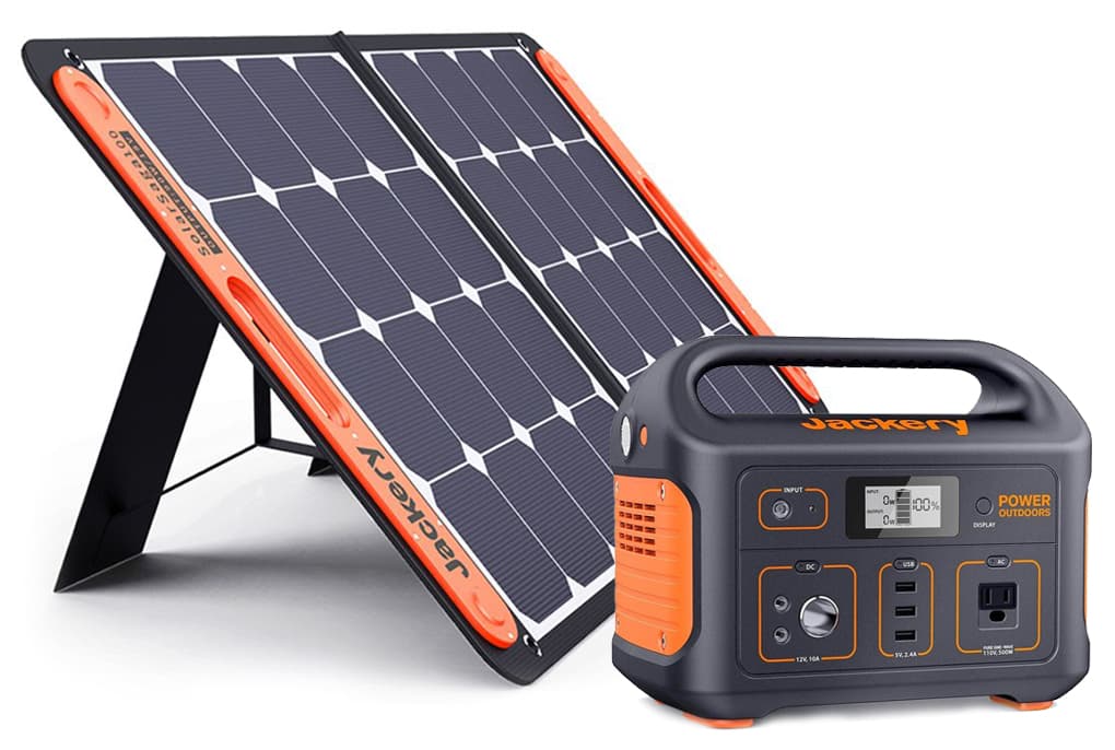 Jackery Explorer 550 Solar Generator Kit