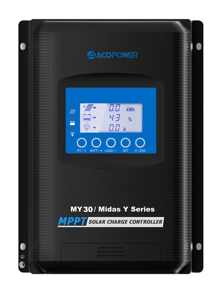 ACO Power Midas 30A MPPT Solar Charge Controller