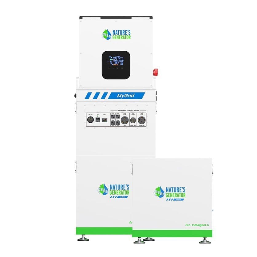 Natures Generator MyGrid 10KW Whole Home Expansion Battery Generator