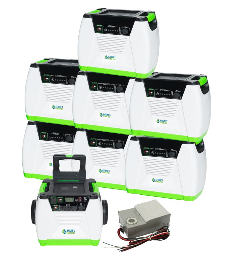 Natures Generator Max 9.1 kWh Power Kit