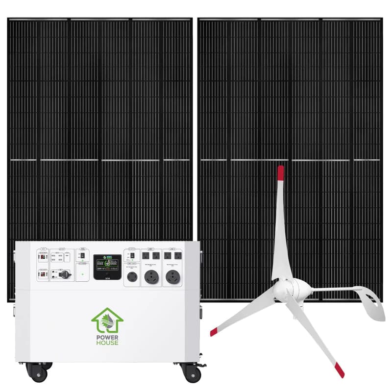 Natures Generator Powerhouse Gold Wind Turbine System