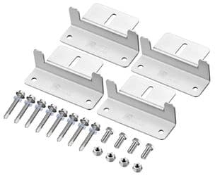 Rich Solar Z Brackets with Mounting Hardware