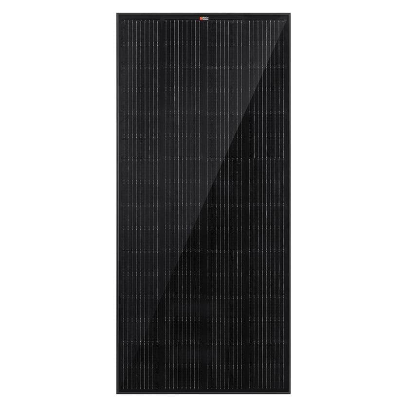 Rich Solar 200 Watt Mega 12 Volt Solar Panel - Black