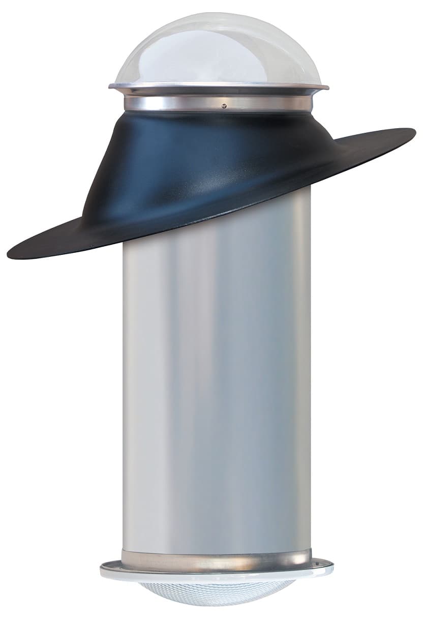 10" Tubular Skylight - Brightness Equivalent 300 Watts - for Pitched Roofs