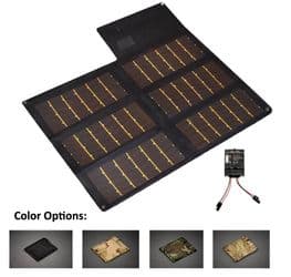 20 Watt Portable Solar Charger with 7 Amp Charge Controller - Military Grade