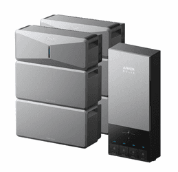 2x Anker SOLIX E10 Home Backup Systems with 2x Extra Expansion Batteries and Power Dock Kit - 24kWh