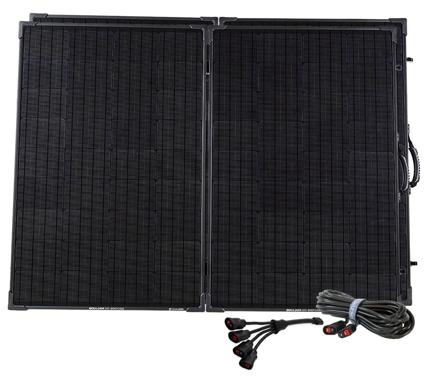 2X Boulder 200 2G Solar Panel Briefcase Bundle