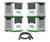 2x Natures Generator Lithium 3600 Portable Power Station Plus Power Pod - 7200W - 12.2kWh