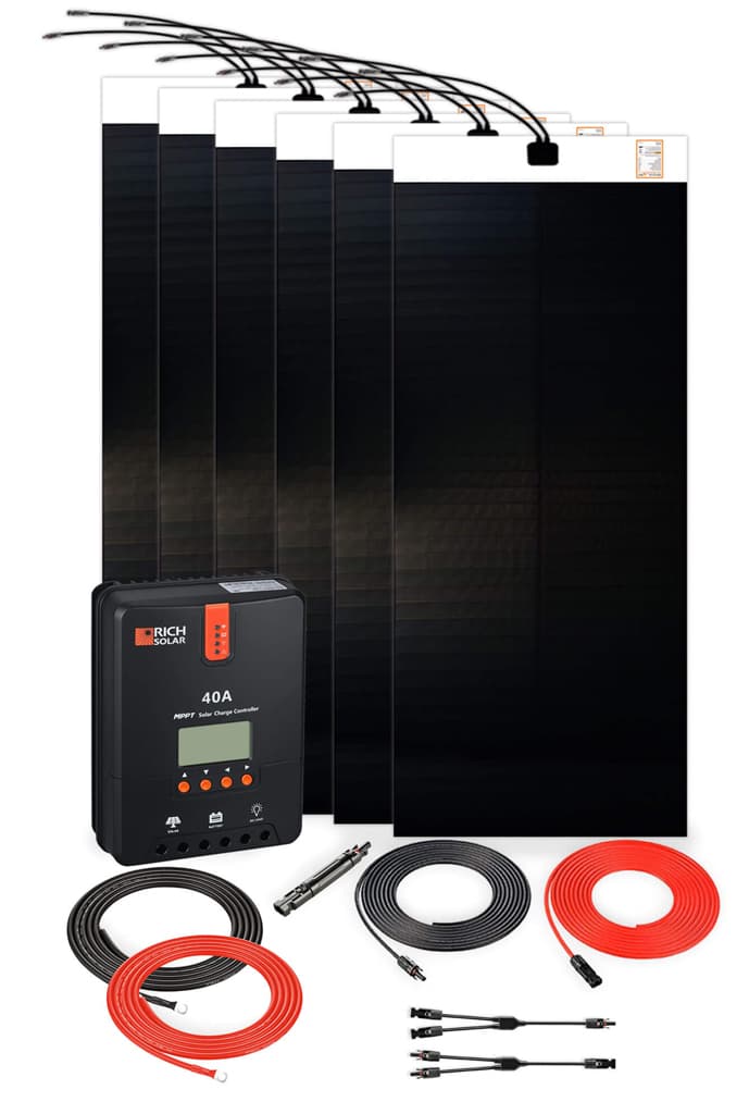 Rich Solar 960 Watt Flexible Solar Kit