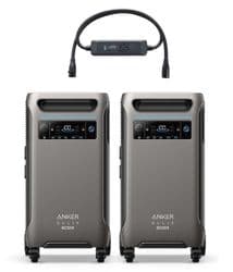 2x Anker SOLIX F3800 Plus 12 kW Double Power Hub Kit