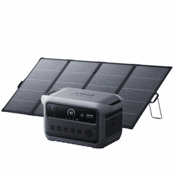 Anker SOLIX C2000 Gen 2 Portable Powerstation with PS400 Bifacial Portable Solar Panel