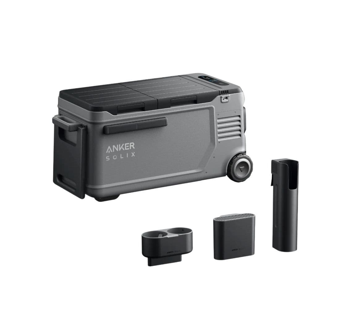 Anker Solix EverFrost 2 Powered Cooler 58L Roadtrip Kit