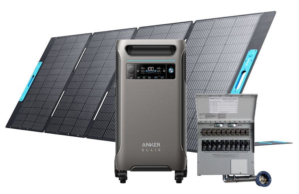 Anker SOLIX F3800 Solar Generator Home Transfer Kit - 3840Wh