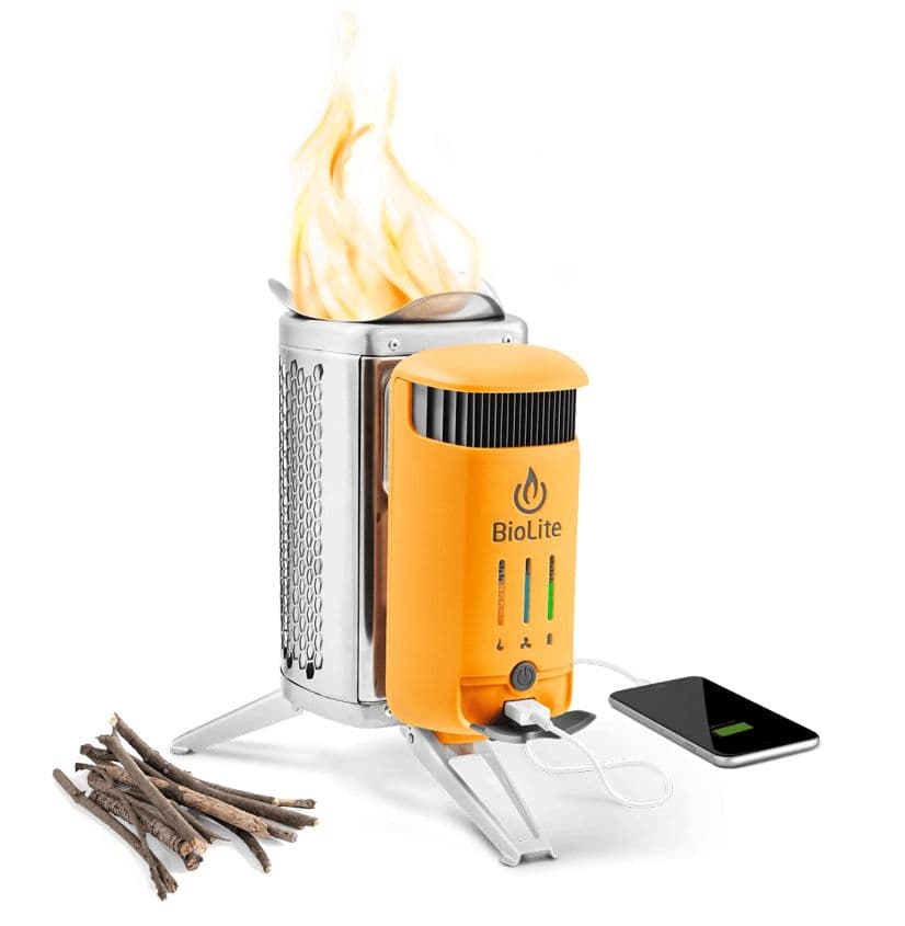 Biolite Campstove 2+ Electricity Generating Wood Stove