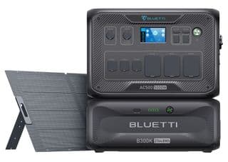 Bluetti AC500+B300K Solar Generator Kit with 350W Solar Panels - 2,764 Watt Hours