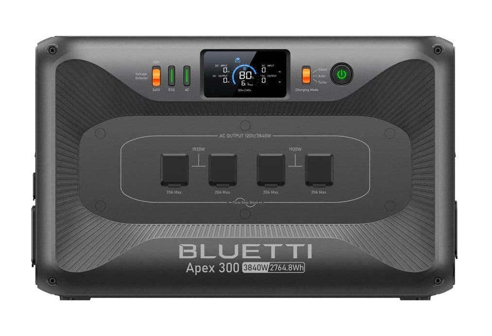 Bluetti Apex 300 Portable Power Station - 3840W - 2764Wh