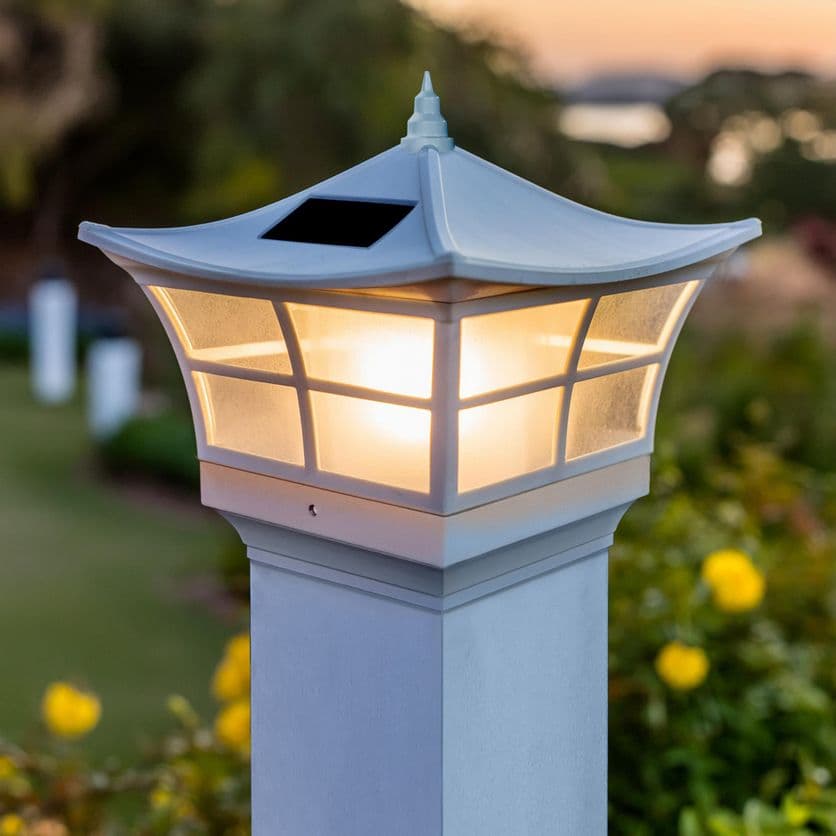 Classy Caps Ambience Solar Post Cap Light for 4x4 or 5x5 Posts