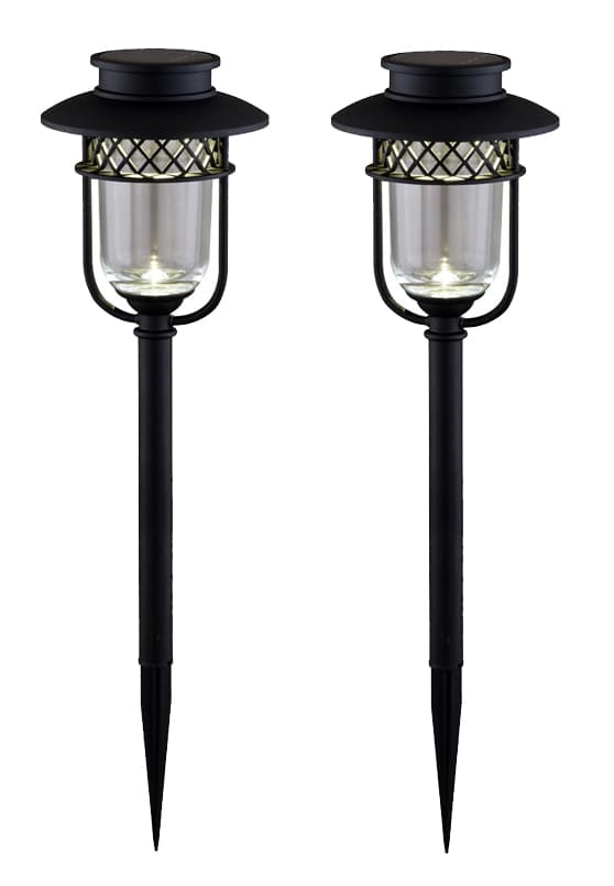 Classy Caps High Performance Solar Landscape Path and Garden Light - 2 Pack