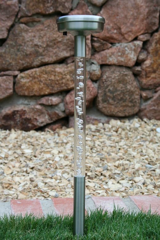 Color-Changing Acrylic Solar Garden Light