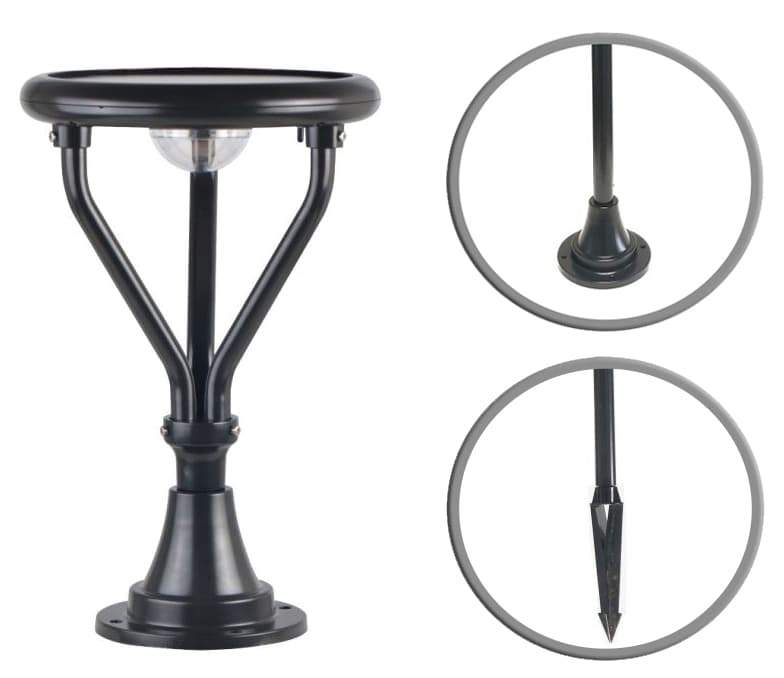 Premium Contemporary Solar Light - 800 Lumens