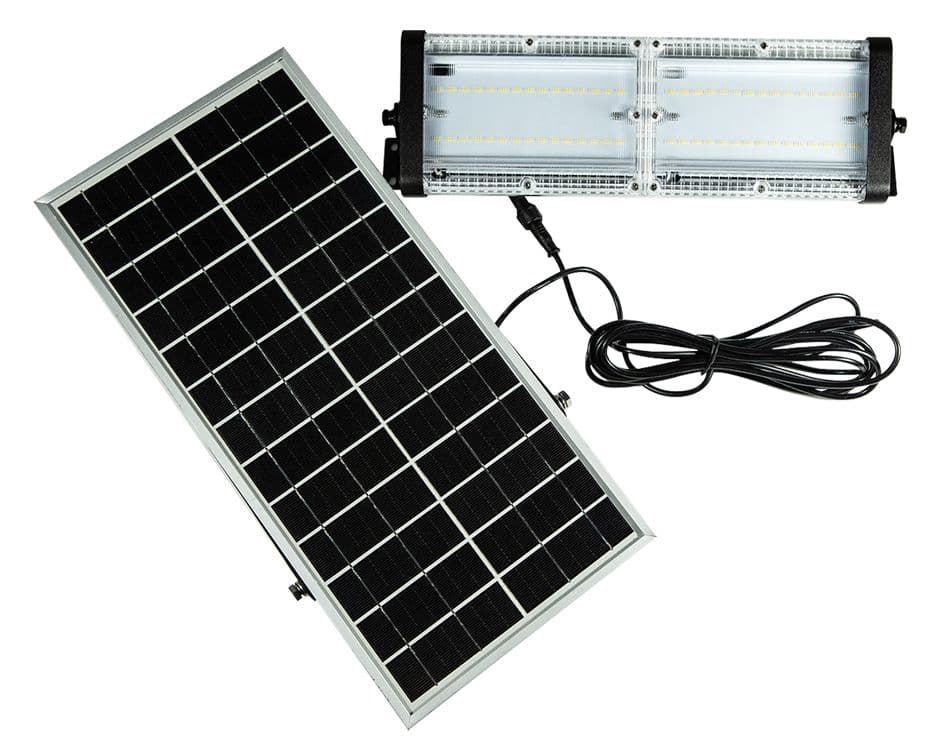 Cosmo LED Solar Flood Light - 6000 Lumens - Natural White