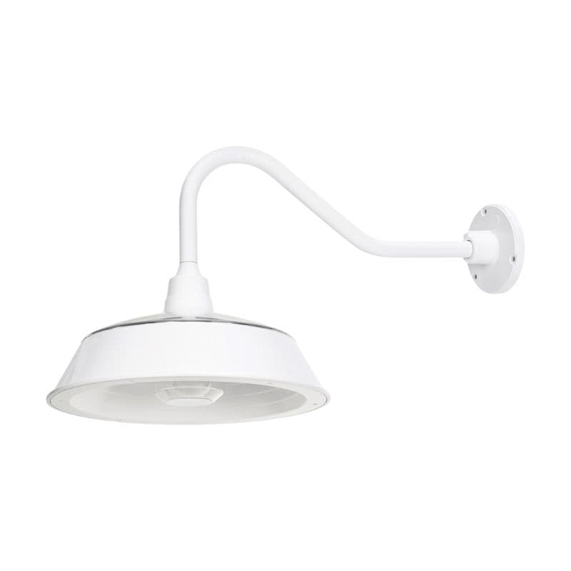Gama Sonic Cottage Solar Barn Light - White