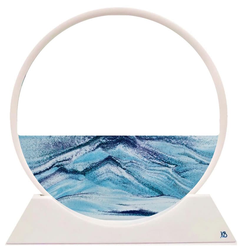 New Deep Sea Ocean View Moving Sand Art - By Klaus Bosch