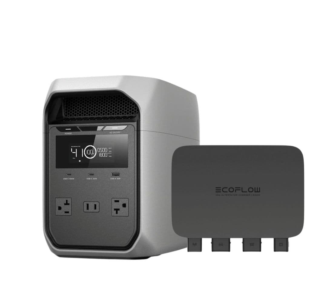 EcoFlow Delta 3 Classic Portable Powerstation with 500W Alternator Charger