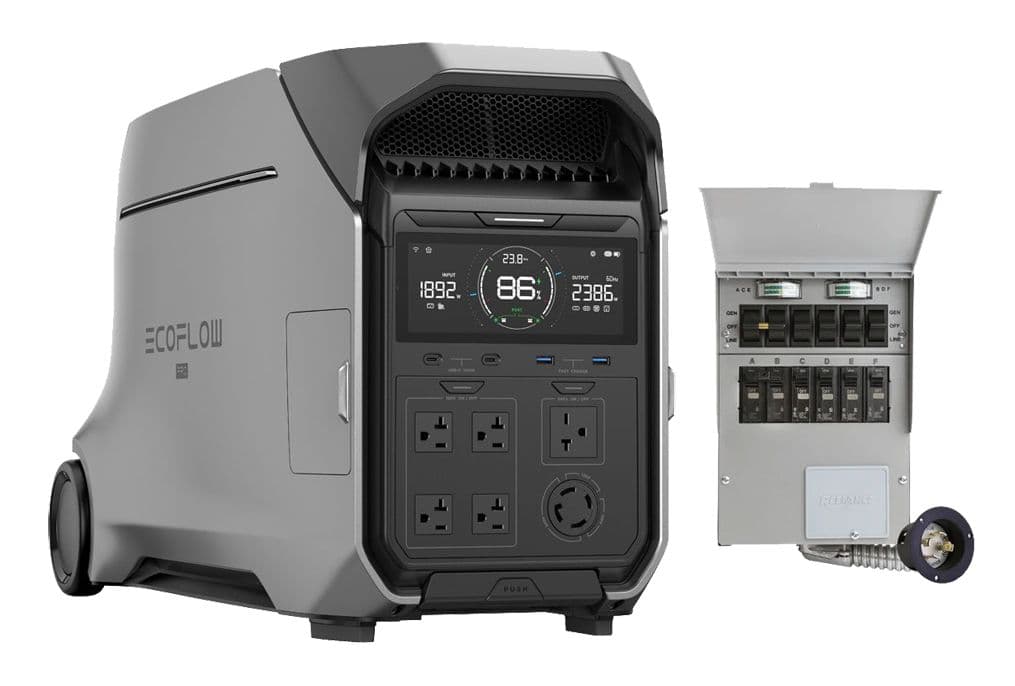 EcoFlow Delta Pro 3 Portable Power Station Manual Transfer Switch Kit