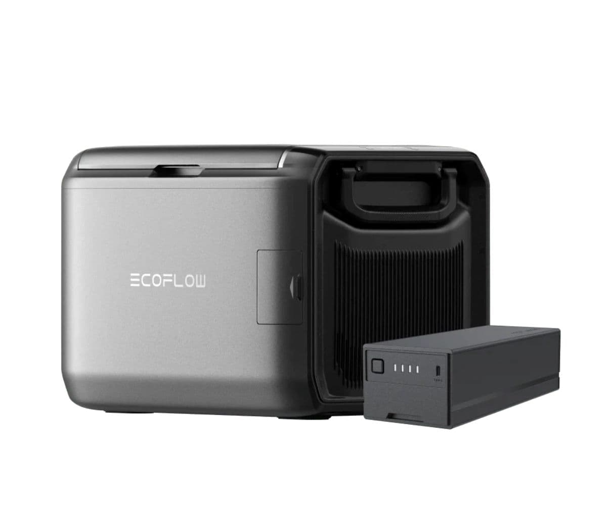 EcoFlow Glacier Classic Portable Fridge Freezer (55L) with Plug-in Battery