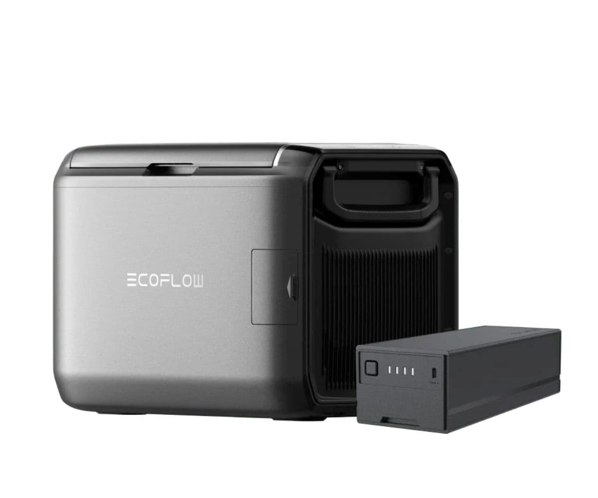 EcoFlow Glacier Classic Portable Fridge Freezer (45L) with Plug-in Battery