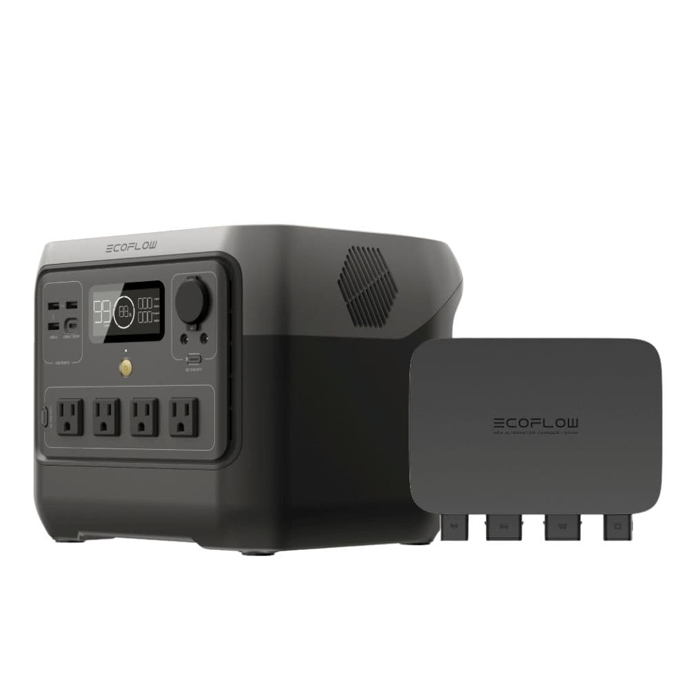 EcoFlow River 2 Pro Portable Power Station and 500W Alternator Charger Kit