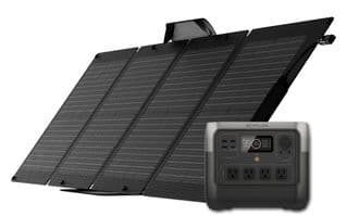 EcoFlow River 2 Pro Solar Generator - 110W Portable Solar Panel