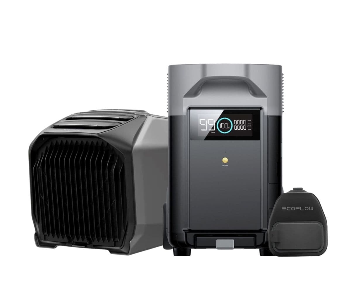 EcoFlow Wave 3 Portable Air Conditioner and Heater with Delta Pro Extra Battery Kit