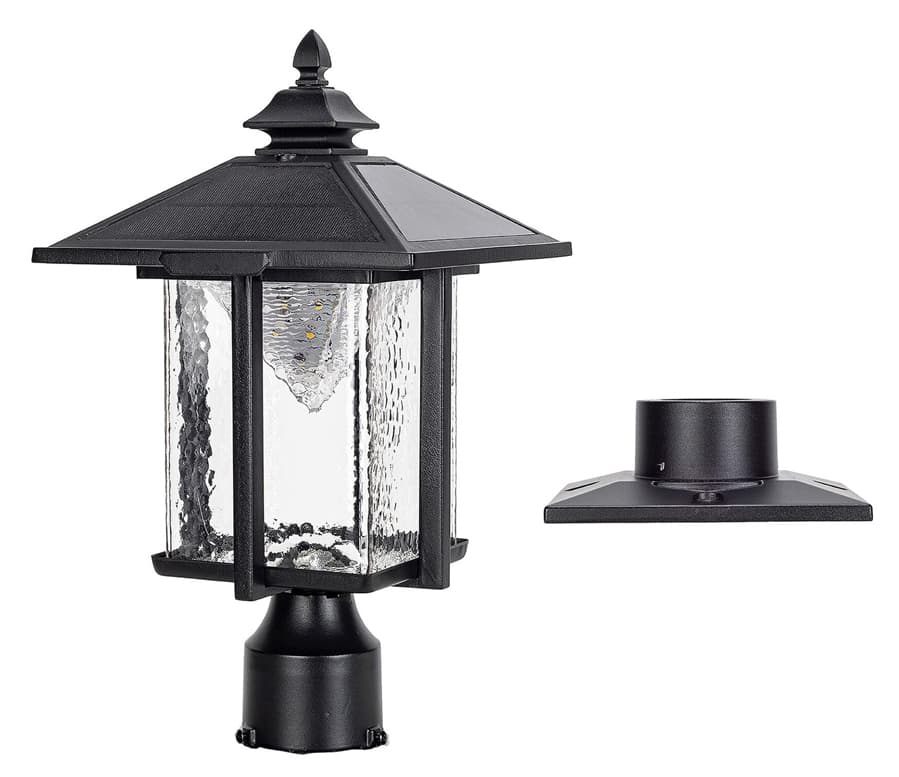 Gama Sonic Casita Bulb Solar Light - Pier and 3 inch Fitter Mount