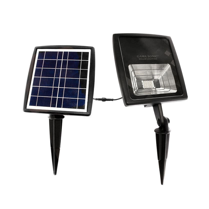 Gama Sonic Solar Flood Light - 250 Lumens - Dual Color Temperature