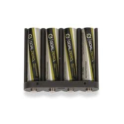 Goal Zero 4pk AAA Rechargeable Batteries with Adapter