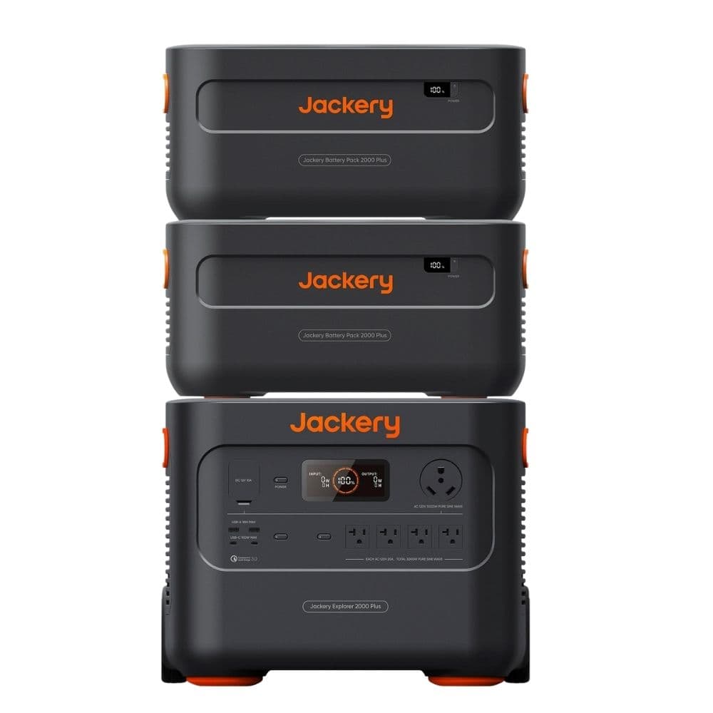 Jackery Explorer 2000 Plus Expansion Battery Kit - 6kWh