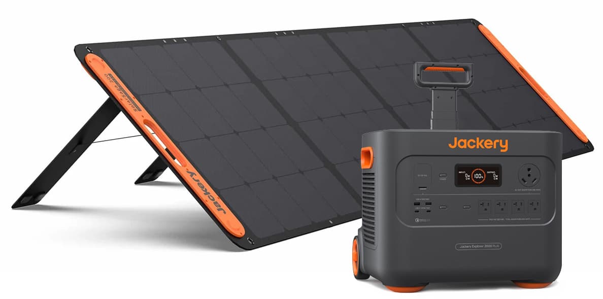 Jackery Explorer 2000 Plus Solar Generator