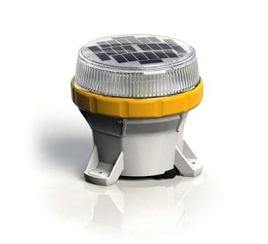 Carmanah OL4 LED Solar Aviation Lantern - Yellow
