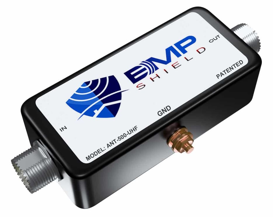 Radio EMP Protection up to 500 Watts for HF/VHF/UHF - With UHF-Connectors