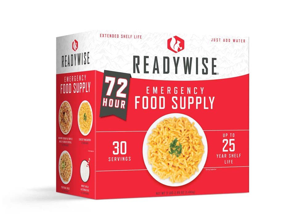 ReadyWise 72 Hour Food Kit - 25 Year Shelf Life