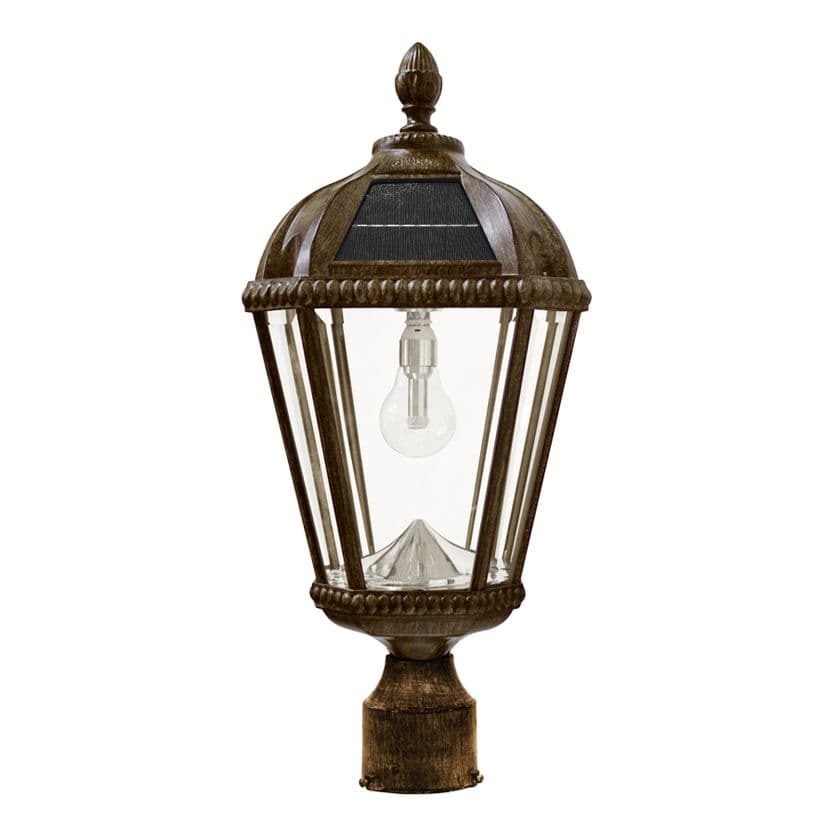 Royal Solar Lamp with GS-Solar LED Light Bulb with 3 Inch Fitter