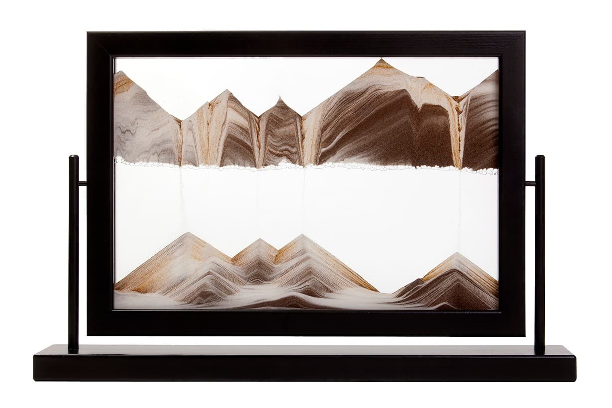 Sand Art Picture - Ballerina - By Klaus Bosch - 20 x 13 Inches