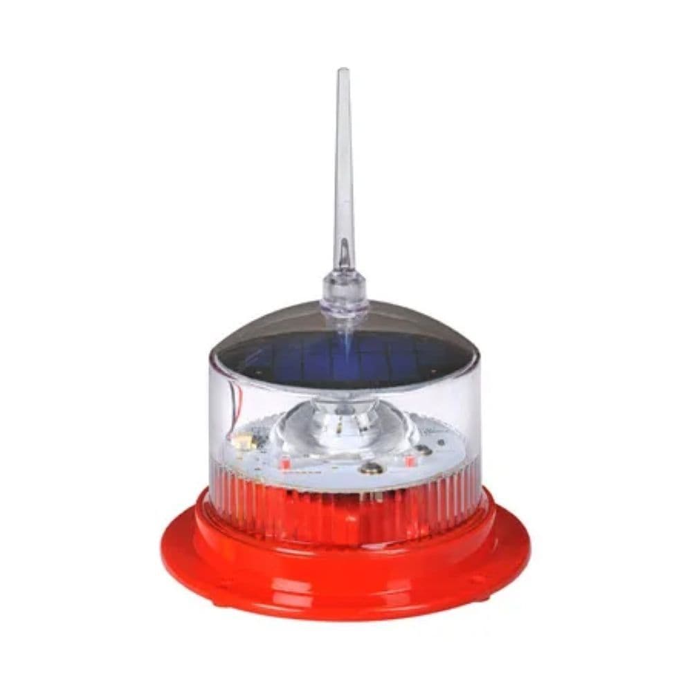 Sealite SL15 Solar Marine Lantern with On-Off Switch - Red