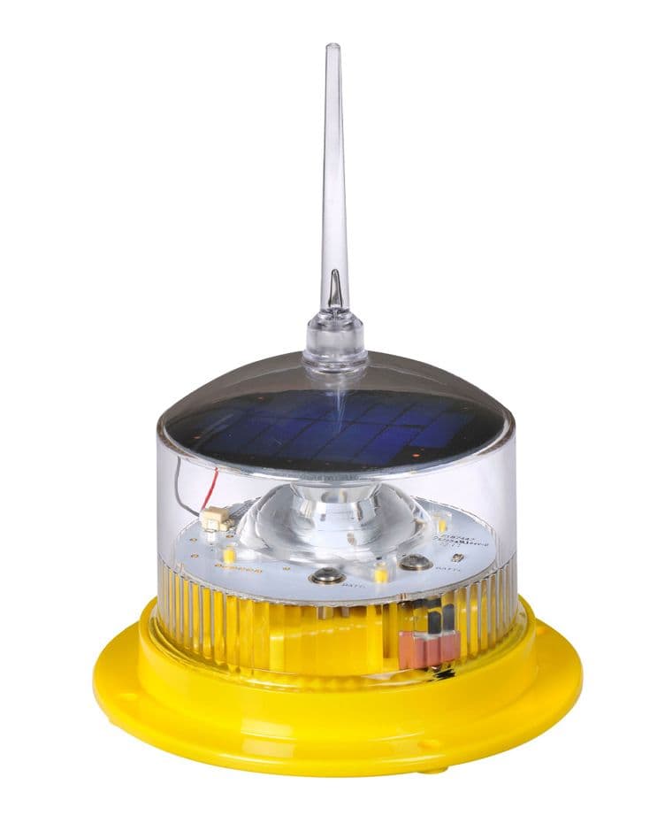 Sealite SL15 Solar Marine Lantern - Yellow - 1-2 NM Visibility