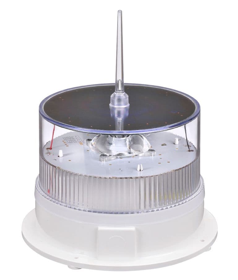 Sealite Solar Marine Lantern - White - 2-3 NM Visibility - With GPS